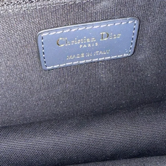 Women’s Navy and Gold Crossbody Bag - Picture 7 of 12